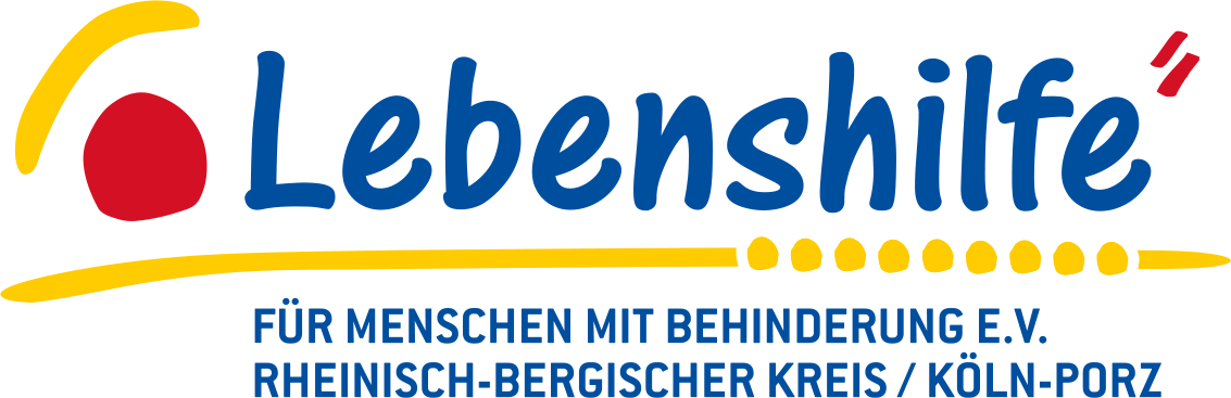 Logo Lebenshilfe für Menschen mit Behinderung e.V. Rheinisch-Bergischer Kreis/ Köln-Porz