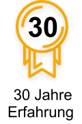 Siegel 30 Jahre Erfahrung